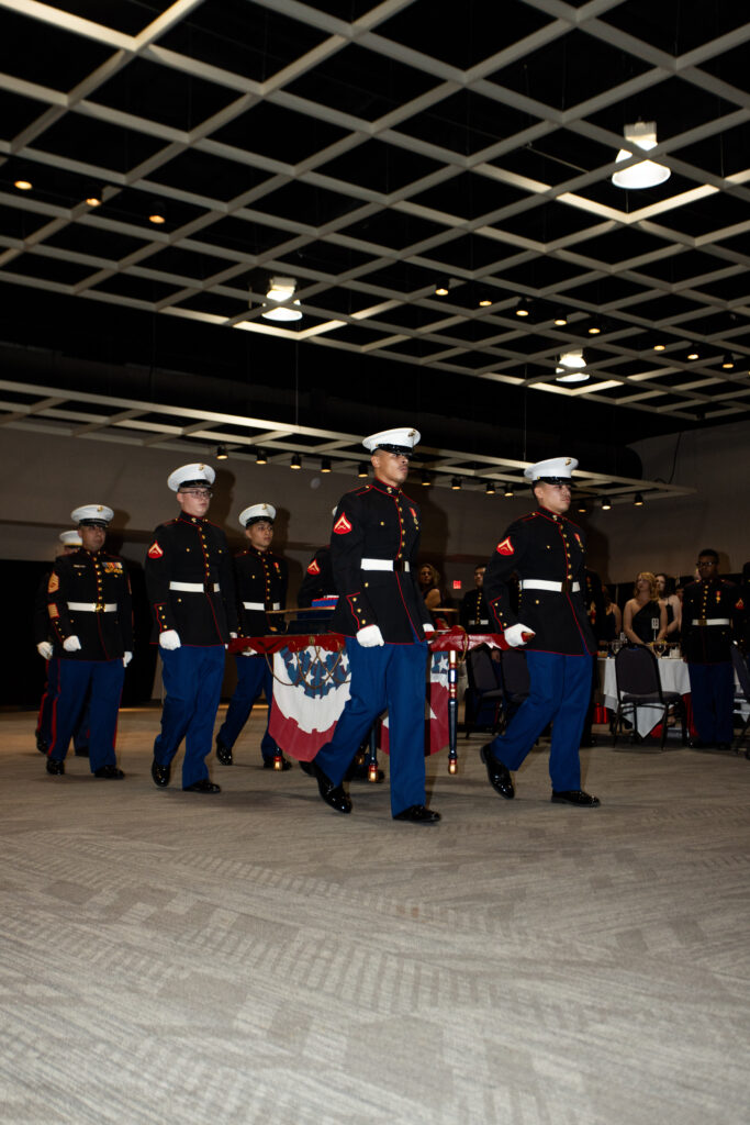 Marine Corps Birthday Ball Cake Cutting Ceremony